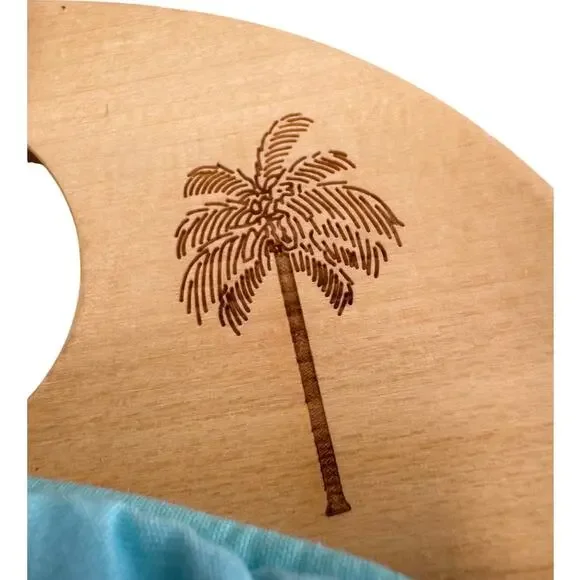 2 in 1 Vintage Lilly Pulitzer Reversible Bermuda Bag Wood Handle Purse - Picture 6 of 15